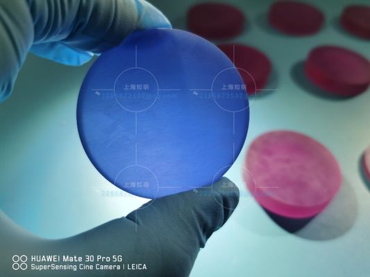 Dobra cena Al2O3 Syntetyczny Kolorowy Dopingowany Kryształ Laserowy Szafirowy w Internecie