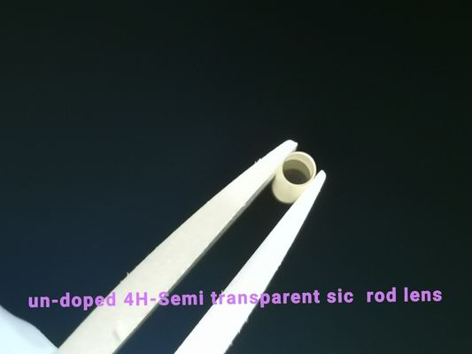 Dobra cena Polerowane, bez powłoki 4h Semi Sic Single Crystal Rod Lens o wysokiej czystości w Internecie