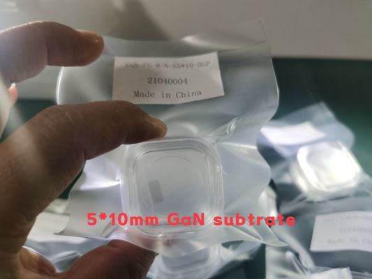 Dobra cena Dostosowany rozmiar 5x10mm M Axis Wolnostojący wafel z azotku galu HVPE w Internecie