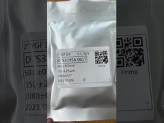 Gruby 350 um 2-calowy pojedynczy kryształ InP Semiconductor Substrate Prime