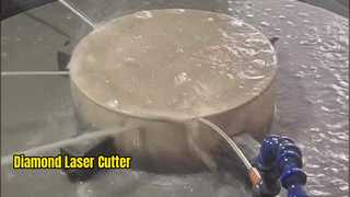 Zielony laser precyzyjnie tnie diamenty